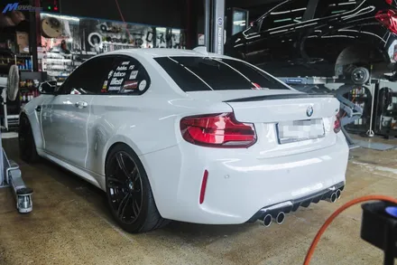 [BMW F87 M2] 에이드로 신제품 M2 전용 드라이 카본 스완넥 카본 GT윙 장착 / 부산 기장군