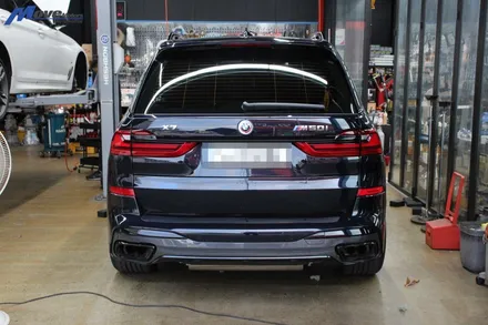 [BMW G07 X7 M50i] ARP 가변 듀얼배기 장착 X7 배기음 부산 BMW ARP 배기튜닝샵 무브모터스 / 부산 기장군