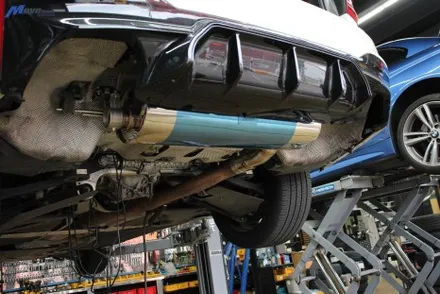 [BMW G30 540i] ARP 전자식 가변배기 + JSR퍼포먼스 카본 듀얼 머플러팁 / 부산 기장군