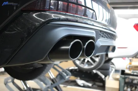 [아우디 A6 40TDI 디젤] S6룩 프론트 그릴 + 리어 디퓨져 장착 / 아우디 / A6 / 부산 기장군