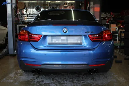 JSR 퍼포먼스 캣백 커스텀 가변배기 듀얼 머플러튜닝 / BMW / 428i 컨버터블 (F32) / 부산 기장군