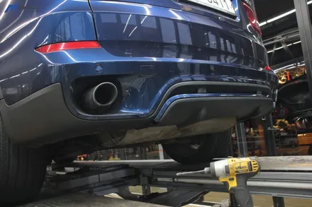[BMW E70 X5] 프론트, 리어 립댐 장착 / 부산 기장군