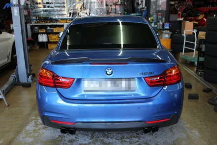 JSR 퍼포먼스 캣백 커스텀 가변배기 듀얼 머플러튜닝 / BMW / 428i 컨버터블 (F32) / 부산 기장군