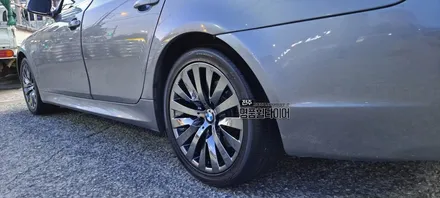 전주휠 광주휠 대전휠 BMW 530i- 740Li 블랙크롬 18인치 순정휠 교체 후기 / 전주시 덕진구