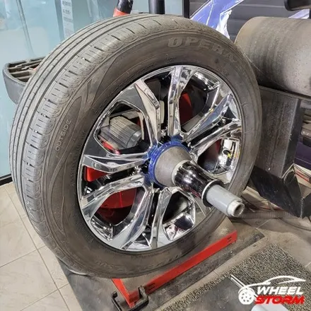 [전주 휠스톰] 쌍용 렉스턴 G4 20인치 휠 화이트크롬 장착 후기 / 전주시 덕진구