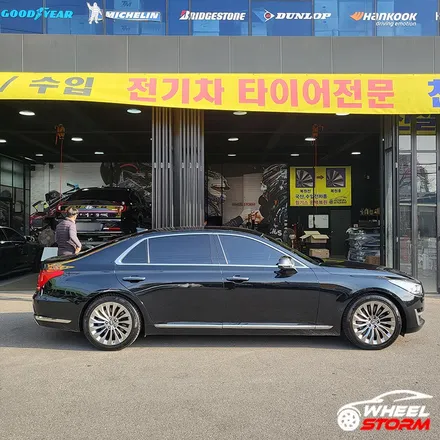 [전주 휠스톰] 현대 제네시스 EQ900 터빈 19인치 전주 휠복원 후기 / 전주시 덕진구