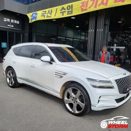 [전주 휠스톰] 현대 제네시스GV80 22인치 순정휠 전주 휠복원 후기 / 전주시 덕진구