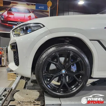 [전주 휠스톰] BMW X6 741M 21인치 전주휠복원수리 후기 / 전주시 덕진구
