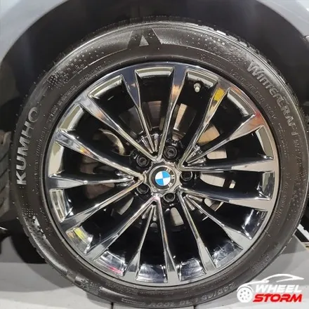 BMW 5시리즈 520d 티탄크롬 18인치 순정휠 전주휠복원 후기 / 전주시 덕진구