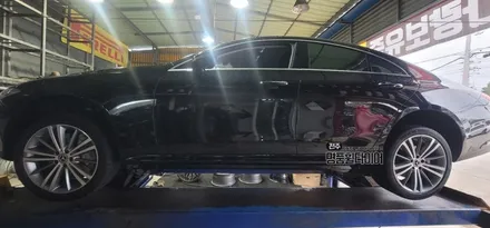 벤츠 CLS 400D 19인치 순정휠 복원 후기 (전주광주대전 휠수리) / 전주시 덕진구