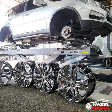 [전주 휠스톰] 쌍용 렉스턴 G4 20인치 휠 화이트크롬 장착 후기 / 전주시 덕진구