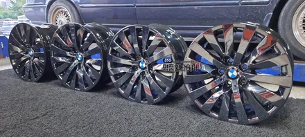 전주휠 광주휠 대전휠 BMW 530i- 740Li 블랙크롬 18인치 순정휠 교체 후기 / 전주시 덕진구