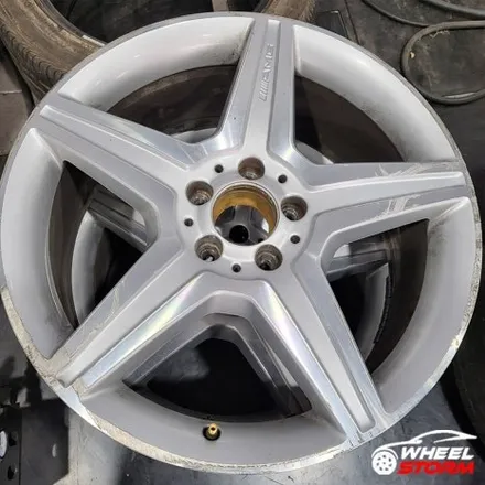 [전주 휠스톰] 벤츠 S클래스 AMG W221 19인치휠 블랙폴리쉬 복원 휠교체 장착 후기 / 전주시 덕진구
