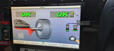 전주휠 광주휠 대전휠 BMW 530i- 740Li 블랙크롬 18인치 순정휠 교체 후기 / 전주시 덕진구