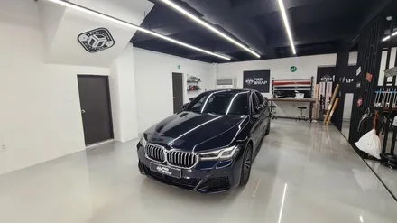 BMW530i 크롬죽이기(BMW크롬죽이기) 시공기[의정부랩핑/노원,도봉랩핑/엠프로랩핑] / 의정부시 민락동