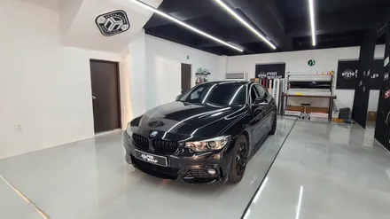BMW 420i 그란쿠페 윈도우상단 크롬죽이기(드디어깔맞춤ㅎ)~ 의정부랩핑 / 의정부시 민락동