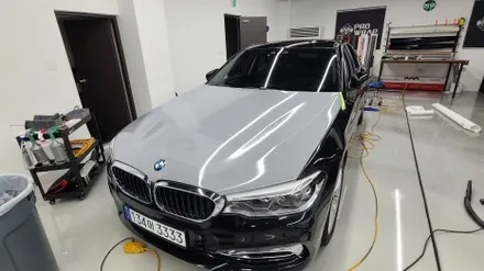 의정부랩핑 BMW 530i 전체랩핑[ft.크롬죽이기/카본부분랩핑] / 의정부시 민락동