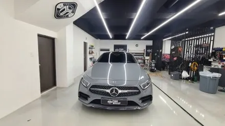 벤츠CLS450에 나르도그레이?! [고광택전체랩핑]의정부랩핑 / 의정부시 민락동