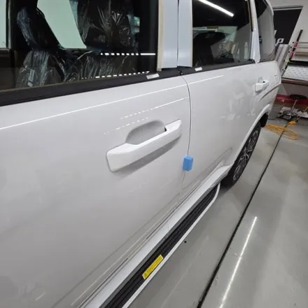 디올뉴팰리세이드(LX3) 전체크롬죽이기 시공하기,의정부랩핑,의정부크롬죽이기 / 의정부시 민락동