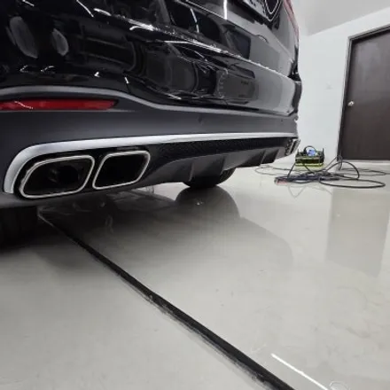 의정부 벤츠 GLS 63 AMG 크롬죽이기,전면부터 루프랙까지 블랙 포인트 완성 / 의정부시 민락동
