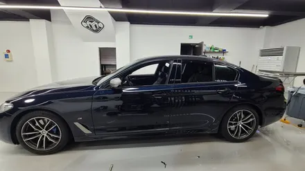 BMW530i 크롬죽이기(BMW크롬죽이기) 시공기[의정부랩핑/노원,도봉랩핑/엠프로랩핑] / 의정부시 민락동