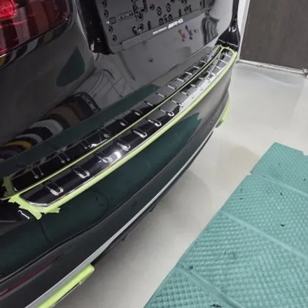 의정부 벤츠 GLS 63 AMG 크롬죽이기,전면부터 루프랙까지 블랙 포인트 완성 / 의정부시 민락동