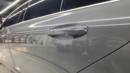 벤츠CLS450에 나르도그레이?! [고광택전체랩핑]의정부랩핑 / 의정부시 민락동