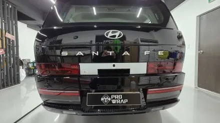 싼타페MX5,블랙잉크만들기, 크롬죽이기[의정부랩핑/의정부크롬죽이기] / 의정부시 민락동
