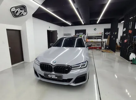 의정부랩핑 BMW 530i 전체랩핑[ft.크롬죽이기/카본부분랩핑] / 의정부시 민락동