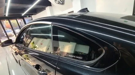 BMW 420i 그란쿠페 윈도우상단 크롬죽이기(드디어깔맞춤ㅎ)~ 의정부랩핑 / 의정부시 민락동