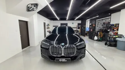BMW740i전체크롬죽이기시공![BMW7시리즈 올블랙만들기]의정부랩핑,양주랩핑 / 의정부시 민락동