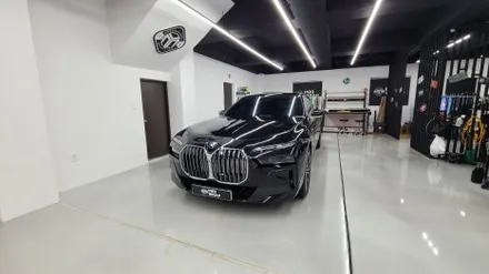 BMW740i전체크롬죽이기시공![BMW7시리즈 올블랙만들기]의정부랩핑,양주랩핑 / 의정부시 민락동