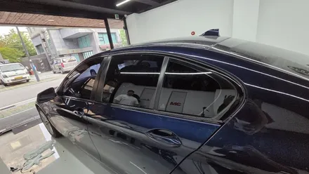 의정부랩핑/PPF전문, BMW5시리즈 윈도우크롬죽이기 시공기 / 의정부시 민락동