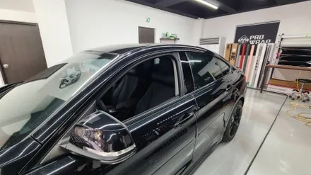 BMW 420i 그란쿠페 윈도우상단 크롬죽이기(드디어깔맞춤ㅎ)~ 의정부랩핑 / 의정부시 민락동