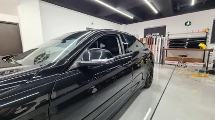BMW 420i 그란쿠페 윈도우상단 크롬죽이기(드디어깔맞춤ㅎ)~ 의정부랩핑 / 의정부시 민락동