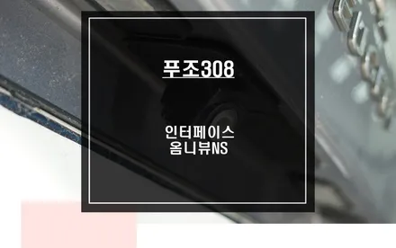 푸조308차량 충돌없는 주차를위한 주차옵션! 360도 영상을 볼 수 있는 어라운드뷰 시스템. / 서울 서초, 반포, 강남
