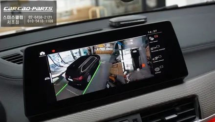 2022년식 BMW X2 고화질 순정 모니터와 최적화된 화질 구현! 순정 싱크로율이 높은 3D플러스뷰 어라운드뷰 시스템 추천. / 서울 서초, 반포, 강남
