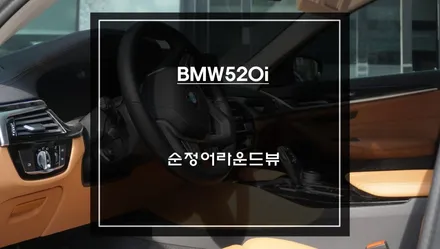 BMW 520i 어라운드뷰 안 하면 후회합니다｜순정 레트로핏 어라운드뷰 실제 후기 / 서초구 서초동