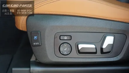 BMW X4 차량에 조수석 워크인 시스템, 통풍시트, 공기청정기 작업 / 서울 서초, 반포, 강남