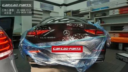벤츠CLS400D차량 아틀란3D맵 순정 HUD연동및 티맵 & 카카오맵 연동이 가능한 M2C-200A카블릿 매립시공. / 서울 서초, 반포, 강남