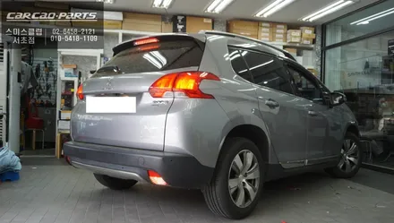 푸조2008차량 티맵, 카카오맵, 넷플릭스등 스마트폰처럼 사용할 수 있는 M2C-200A카블릿 매립 시공하기. / 서울 서초, 반포, 강남