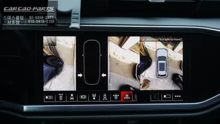 순정 모니터와 고화질 연동과 4채널 영상녹화 기능이 가능한 3D어라운드뷰 시스템 / 아우디 / Q3 (F3) / 서울 서초, 반포, 강남