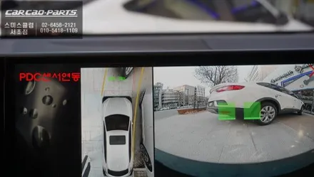 2023년식 NX300h차량 신차 출고시 주변 장애물을 확인할 수 있는 3D어라운드뷰 시스템 튜닝. / 렉서스 / NX300h / 서울 서초구