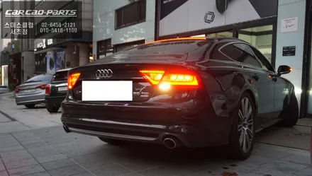아우디A7차량 180도 확 달라진 고급스런 실내! 스마트폰처럼 어플 연동되는 12.3인치 에스플레이[S-PLAY]이벤트 행사중. / 서초구 서초동