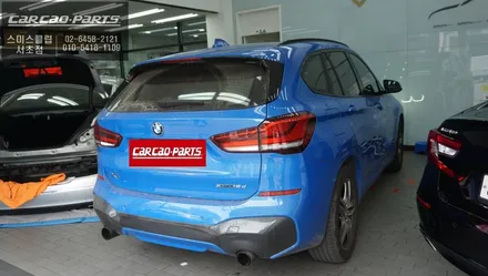스마트폰과 BMW X1 순정모니터 연동! 편리하게 사용할 수 있는 카플레이 모듈시공. / 서울 서초, 반포, 강남
