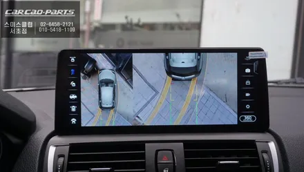 BMW118D NBT차량 터치와 다양한앱 구현되는 S-PLAY안드로이드 모니터와 사고 예방을위한 3D어라운드뷰 콜라보 장착. / 서초구 서초동