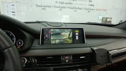 BMW X5 차량에 T-MAP 티맵연동이 가능한 아이나비 X1 CUBE 네비게이션 장착!! / 서울 서초, 반포, 강남