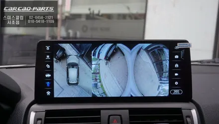 BMW118D NBT차량 터치와 다양한앱 구현되는 S-PLAY안드로이드 모니터와 사고 예방을위한 3D어라운드뷰 콜라보 장착. / 서초구 서초동