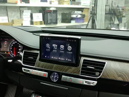 AUDI A8 HDMI 고해상도 아이나비X1 CUBE 셋탑형 순정터치 연동. / 서초구 서초동