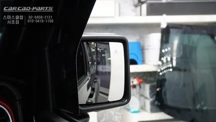 랭글러 루비콘 주변 장애물을 파악할 수 있는 3D플러스뷰 어라운드뷰 시공과 광각미러 교체시공. / 서울 서초, 반포, 강남